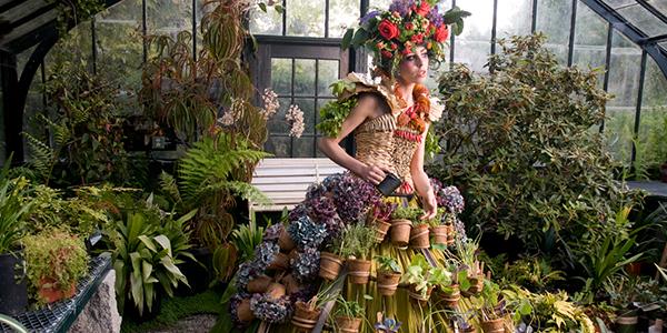 Nicole Dextras, 'Mobile Garden Dress,' Photo by Nita Bowerman
